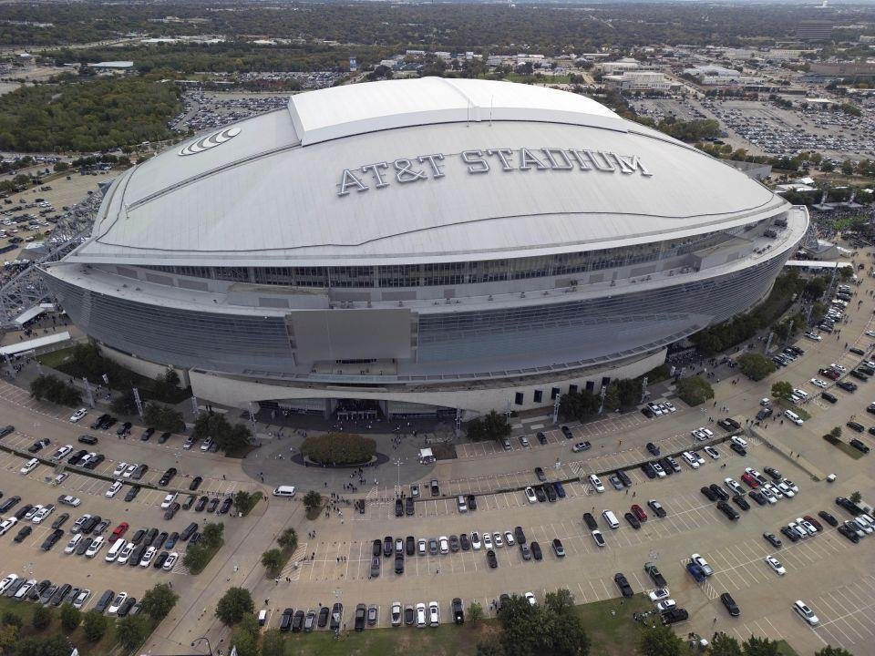 Dallas World Cup Stadium Guide AT &T Arieal View