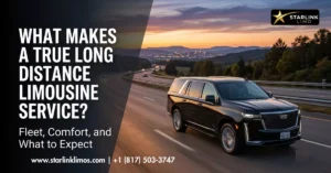 Long Distance Limousine Service Fleet, Comfort, Options