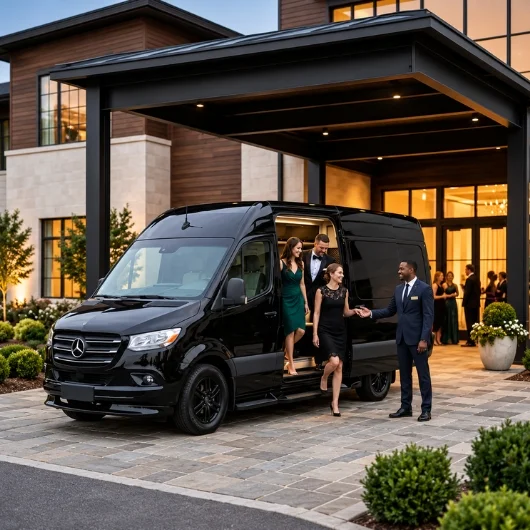 private sprinter vans & group transportation in westlake, tx