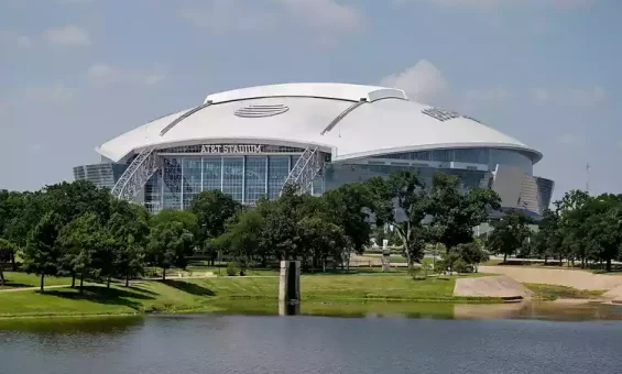 at&t stadium front view